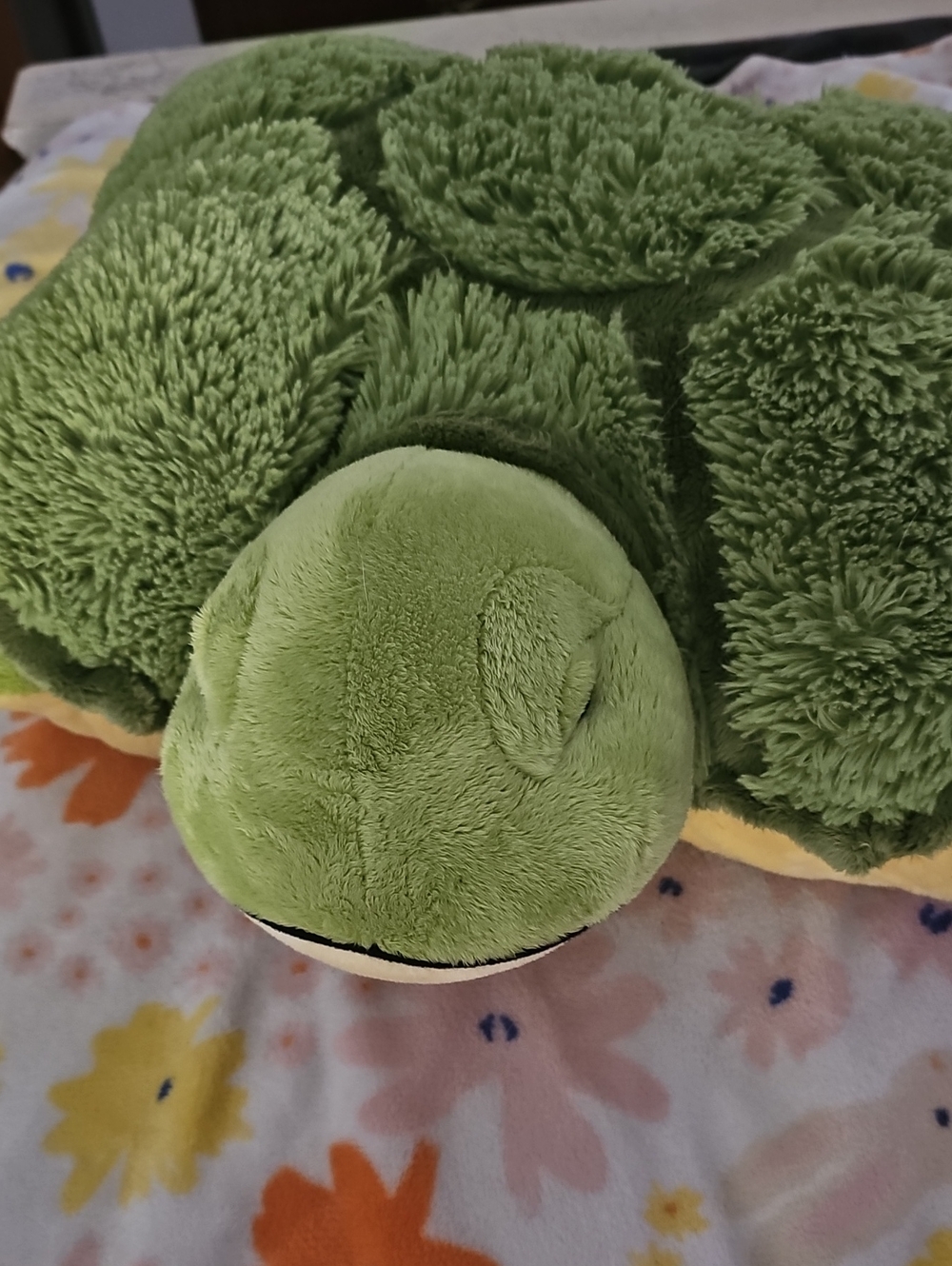 Plush Green Turtle Stuffed Animal - Cozy Cuddly Toy